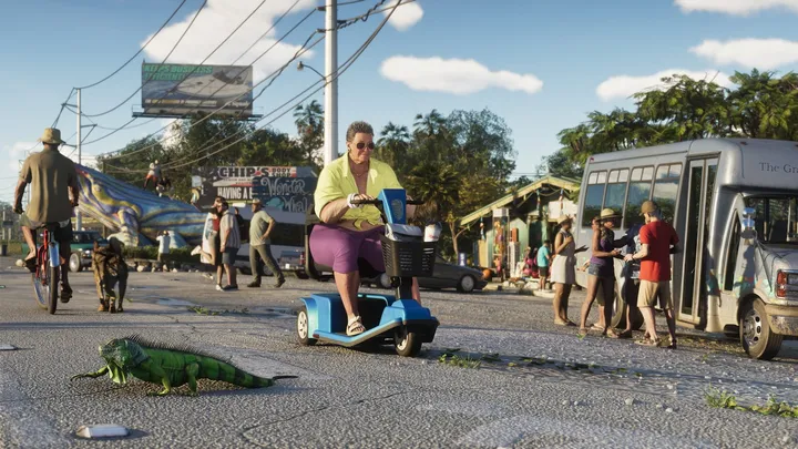 Leonida Keys in official Grand Theft Auto VI footage
