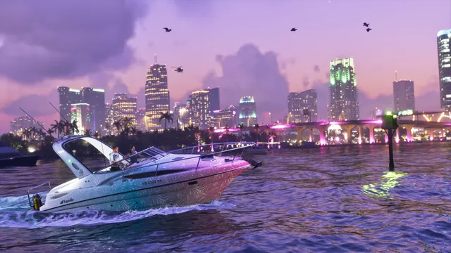 The Squalo speedboat. With the Keys, Grassrivers and a coastline the length of the state, boats matter more in Leonida than in any previous GTA.